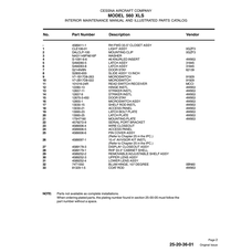 Aviation Part 101016-24R for Cessna 560XL Aircraft