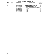 Aviation Part 189300-1 for Beechcraft 18A Aircraft