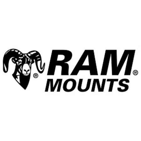 Yoke Clamp Mount w/ Double Socket Arm & Diamond Base Adapter RAM B-121-238U