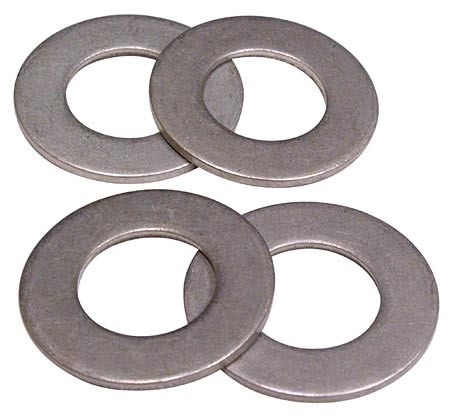 Standard Thickness Cad-plate Steel Flat Washer, No. 8, 100 pack Hd AN960-8-100