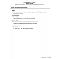 Original Issue 25-20-05 for Cessna 525B Aircraft Original Issue 25-20-05 for Cessna 525B Aircraft