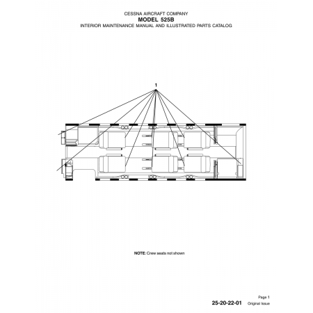 Original Issue 25-20-22-01 for Cessna 525B Aircraft Original Issue 25-20-22-01 for Cessna 525B Aircraft