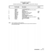 Aviation Part C3-810P for Cessna 525B Aircraft