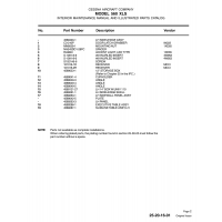 Aviation Part S-1091-8-6 for Cessna 560 Aircraft