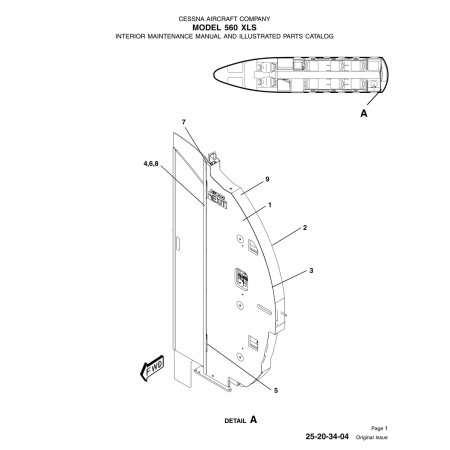 Original Issue 25-20-34-04 for Cessna 560 Aircraft Original Issue 25-20-34-04 for Cessna 560 Aircraft