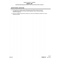 Original Issue 25-00-10 for Cessna 680 Aircraft