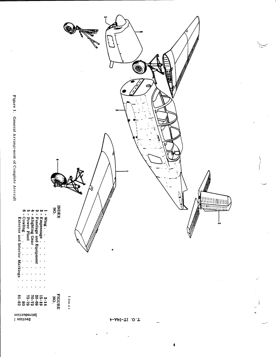 Aviation Part 81-82 for Beechcraft T34 Mentor Aircraft