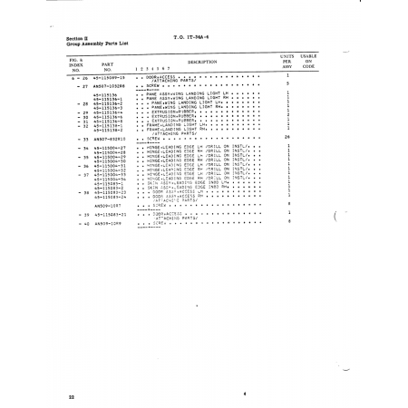 Aviation Part (45-115004-33) — Beechcraft T34 Mentor Aviation Part (45-115004-33) — Beechcraft T34 Mentor