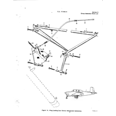 Aviation Part T-34A-4-10 for Beechcraft T34 Mentor Aircraft