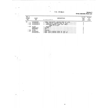Aviation Part 45-815109-2 for Beechcraft T-34 Mentor Aircraft Aviation Part 45-815109-2 for Beechcraft T-34 Mentor Aircraft