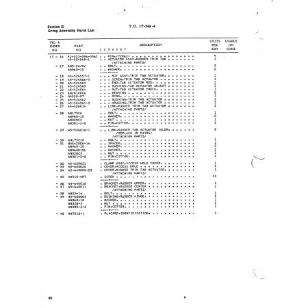 AN-Standard Aircraft Hardware AN2O1KP6A — BEECH T34 MENTOR AN2O1KP6A — AN-Standard Aircraft Hardware for BEECH T34 MENTOR