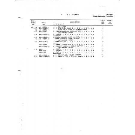 Aviation Part 45-410202-81 for Beech T34 Mentor Aircraft Aviation Part 45-410202-81 for Beech T34 Mentor Aircraft