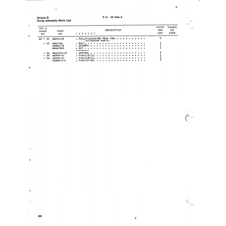 Aircraft Bolt AN3-13A for Beech T34 Mentor Aircraft Aircraft Bolt AN3-13A for Beech T34 Mentor Aircraft