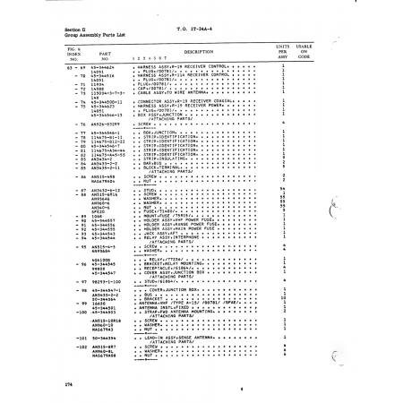 Aviation Part 45-344500-11 for Beech T34 Mentor Aircraft Aviation Part 45-344500-11 for Beech T34 Mentor Aircraft