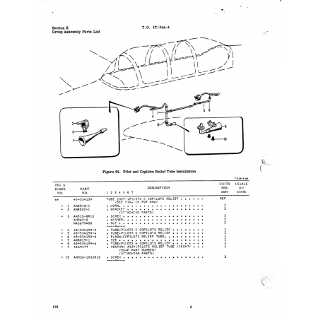 Aircraft Bolt AN802C-1 for Beech T34 Mentor Aircraft Aircraft Bolt AN802C-1 for Beech T34 Mentor Aircraft