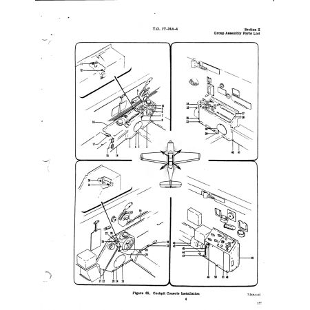 Aviation Part T-34A-4-65 for Beech T34 Mentor Aircraft Aviation Part T-34A-4-65 for Beech T34 Mentor Aircraft