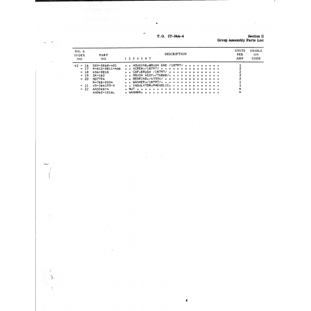 Aviation Part R-812-3811-466 for Beech T34 Mentor Aircraft Aviation Part R-812-3811-466 for Beech T34 Mentor Aircraft