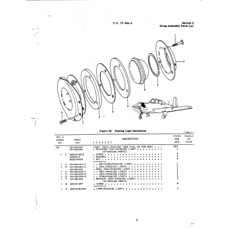 Aircraft Bolt AN3144R4505 — BEECH T34 MENTOR AN3144R4505 — Aircraft Bolt for BEECH T34 MENTOR