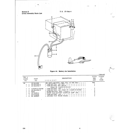 Aviation Part 45-361090-5 for Beech T34 Mentor Aircraft Aviation Part 45-361090-5 for Beech T34 Mentor Aircraft
