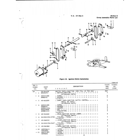 Aircraft Bolt AN3212-1 — BEECH T34 MENTOR AN3212-1 — Aircraft Bolt for BEECH T34 MENTOR