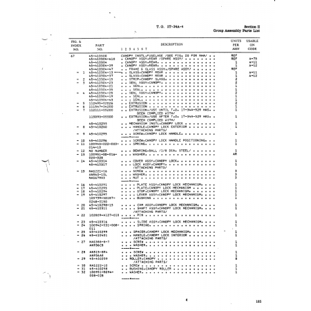 Aviation Part 45-410304-25 for Beech T34 Mentor Aircraft Aviation Part 45-410304-25 for Beech T34 Mentor Aircraft