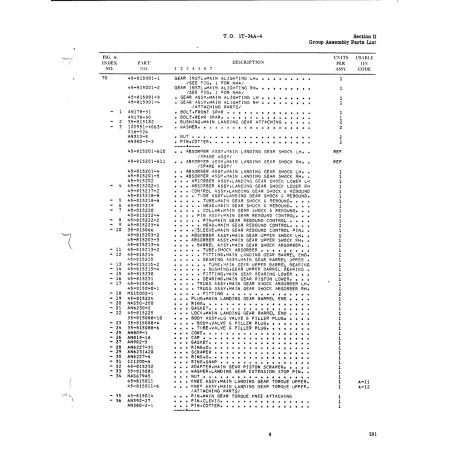 Aviation Part 45815230 for Beech T34 Mentor Aircraft