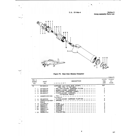 Aviation Part 316-8 for Beech T34 Mentor Aircraft Aviation Part 316-8 for Beech T34 Mentor Aircraft