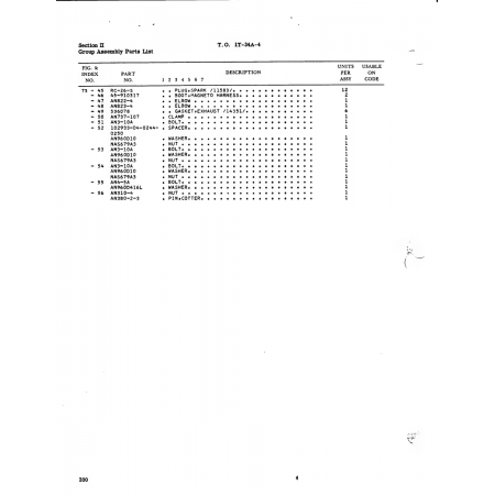AN-Standard Aircraft Hardware AN2310-4 — BEECH T34 MENTOR AN2310-4 — AN-Standard Aircraft Hardware for BEECH T34 MENTOR