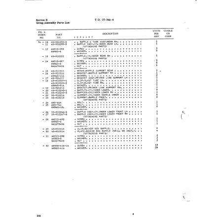 Aviation Part 45-910295-5 for Beech T34 Mentor Aircraft Aviation Part 45-910295-5 for Beech T34 Mentor Aircraft