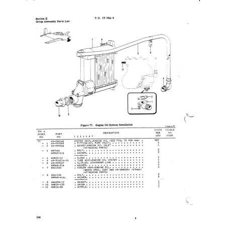 Aviation Part 8521583 for Beech T34 Mentor Aircraft Aviation Part 8521583 for Beech T34 Mentor Aircraft