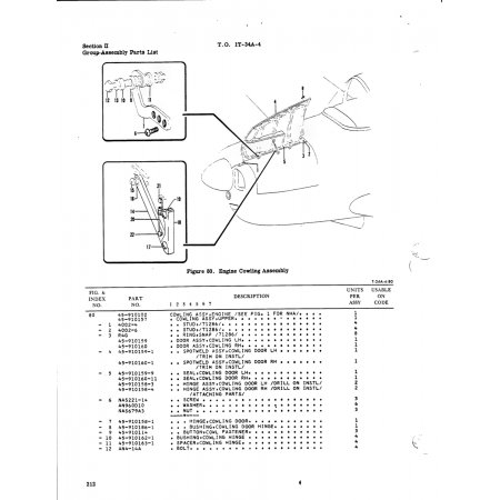 Aviation Part 45-910162-1 for Beech T34 Mentor Aircraft Aviation Part 45-910162-1 for Beech T34 Mentor Aircraft