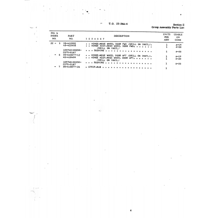 Aviation Part 410077-12 for Beech T34 Mentor Aircraft Aviation Part 410077-12 for Beech T34 Mentor Aircraft