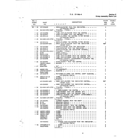 524589-602 — Aviation Part for Beech T34 Mentor