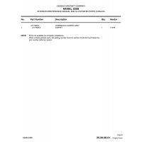 Aviation Part 4717028-2 for Cessna 525B Aircraft Aviation Part 4717028-2 for Cessna 525B Aircraft