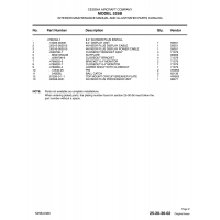 Aviation Part 4789184-1 for Cessna 525B Aircraft Aviation Part 4789184-1 for Cessna 525B Aircraft