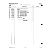 Aviation Part 14621 for Piper PA-18-150 Aircraft Aviation Part 14621 for Piper PA-18-150 Aircraft