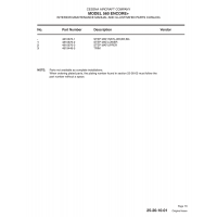 Aviation Part 4810676-2 for Cessna 560 Aircraft Aviation Part 4810676-2 for Cessna 560 Aircraft