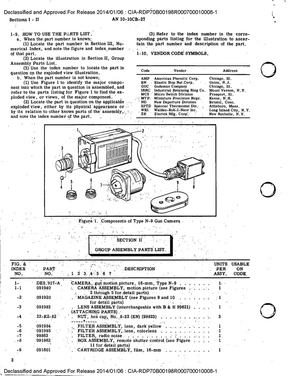 Aviation Part 22-K2-82 for Bell 49 Aircraft