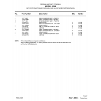 Aviation Part 4717143-17 for Cessna 525B Aircraft Aviation Part 4717143-17 for Cessna 525B Aircraft