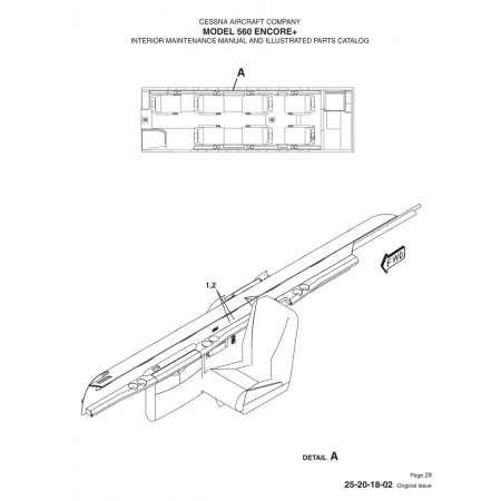 Original Issue 25-20-18-02 for Cessna 560 Aircraft