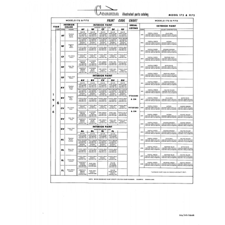 Aviation Part CES1054-B73 for Cessna 172 Skyhawk Aircraft