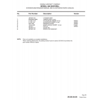Aviation Part 4879407-20 for Cessna 560 Aircraft Aviation Part 4879407-20 for Cessna 560 Aircraft