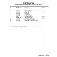 Aviation Part 13244-16 for Cessna 560 Aircraft Aviation Part 13244-16 for Cessna 560 Aircraft