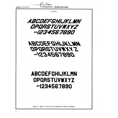 Aviation Part IZ9456 for Cessna 172 Skyhawk Aircraft