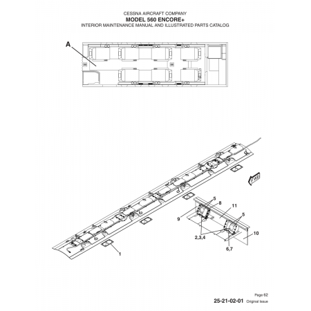 Original Issue 25-21-02-01 for Cessna 560 Aircraft