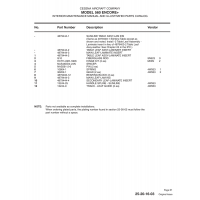 Laminate insert in lieu of Table Leaf 4879403-2 for Cessna 560 Aircraft