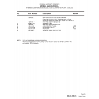 Aviation Part 4879412-2 for Cessna 560 Aircraft