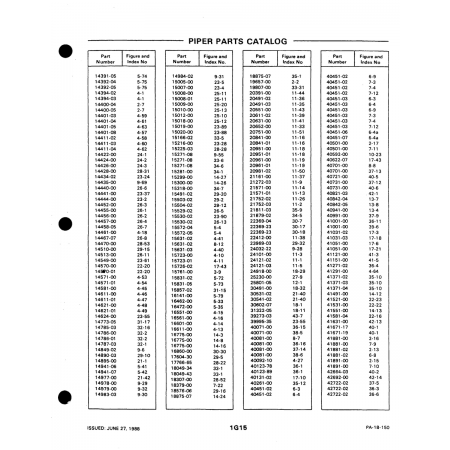 Aviation Part 14984-02 for Piper PA-18-150 Aircraft Aviation Part 14984-02 for Piper PA-18-150 Aircraft