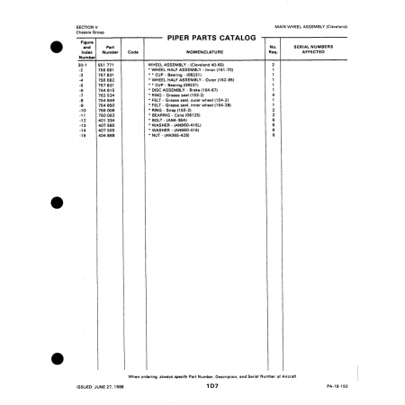 AN365-428 — Nut for Piper PA-18-150
