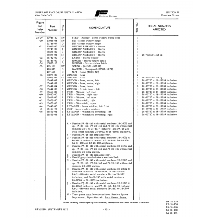 Aviation Part 65660-00 for Piper PA-28 Cherokee Aircraft Aviation Part 65660-00 for Piper PA-28 Cherokee Aircraft